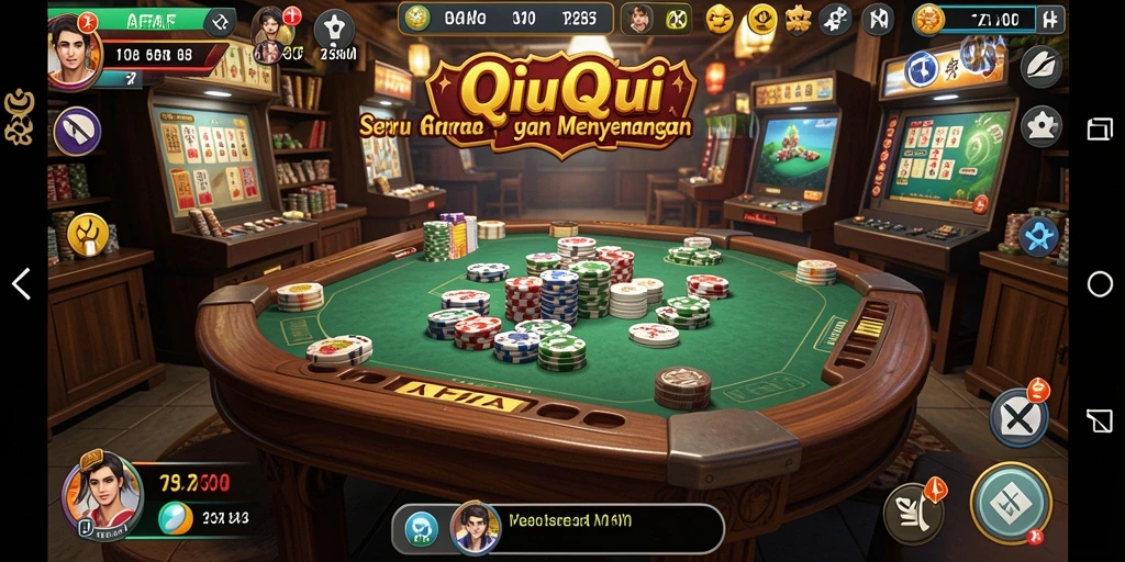Tampilan gameplay QiuQiu yang menarik di AFAF.