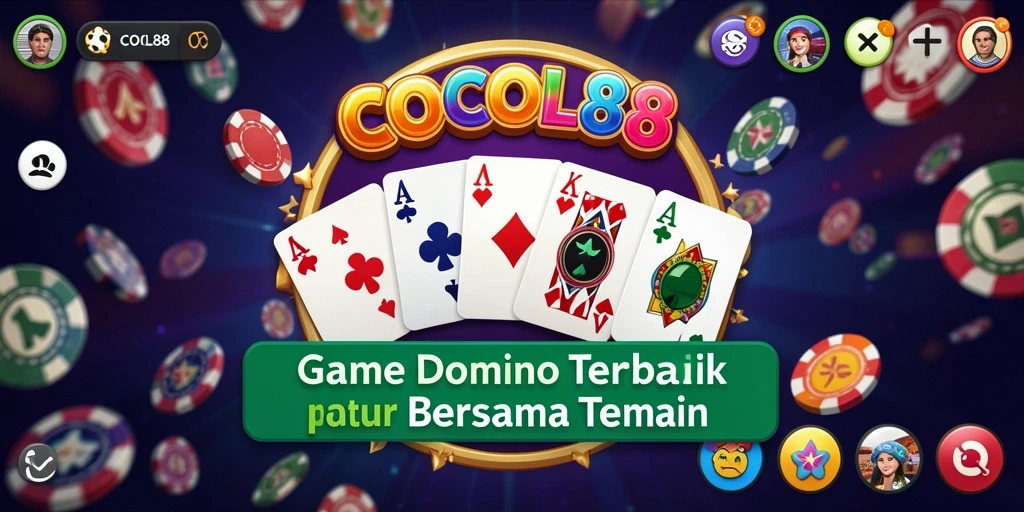 Screenshot gameplay COCOL88 menampilkan keseruan bermain Domino.