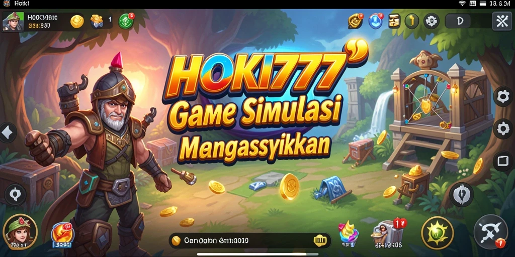 Tampilan gameplay HOKI777 yang menarik dan mengasyikkan.