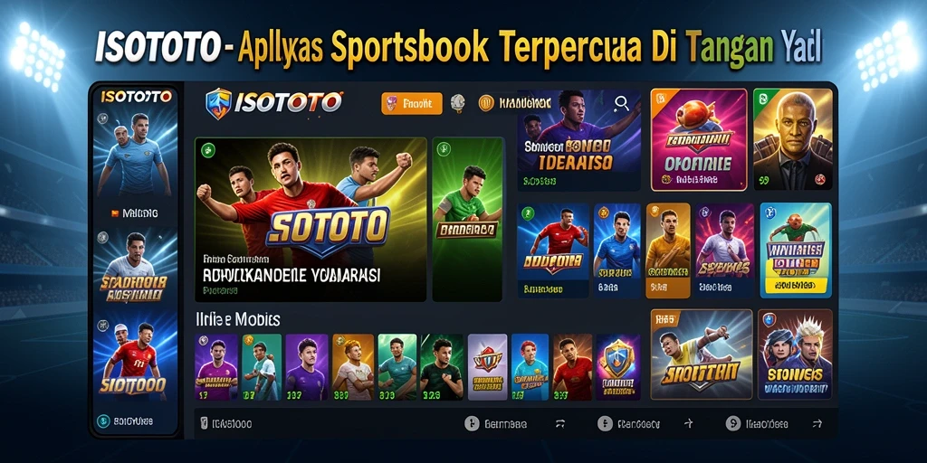 Tampilan gameplay dalam aplikasi Sportsbook ISOTOTO yang menarik.