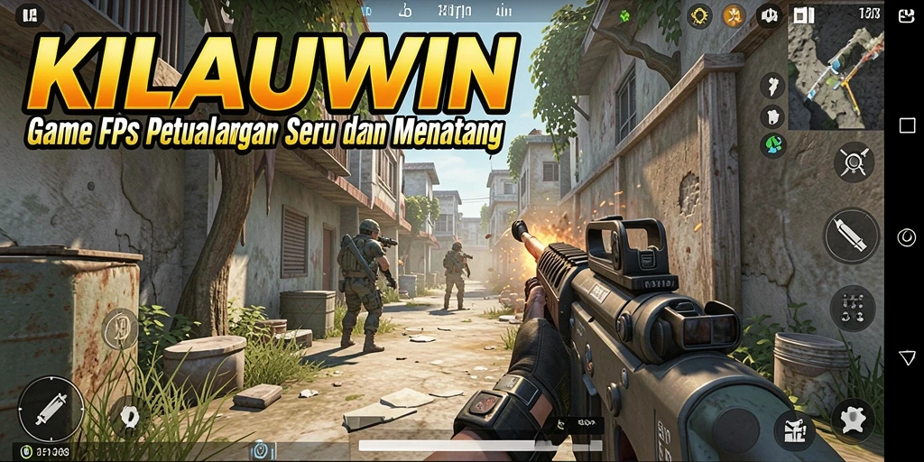 Tampilan menarik dari gameplay KILAUWIN yang seru dan menantang.