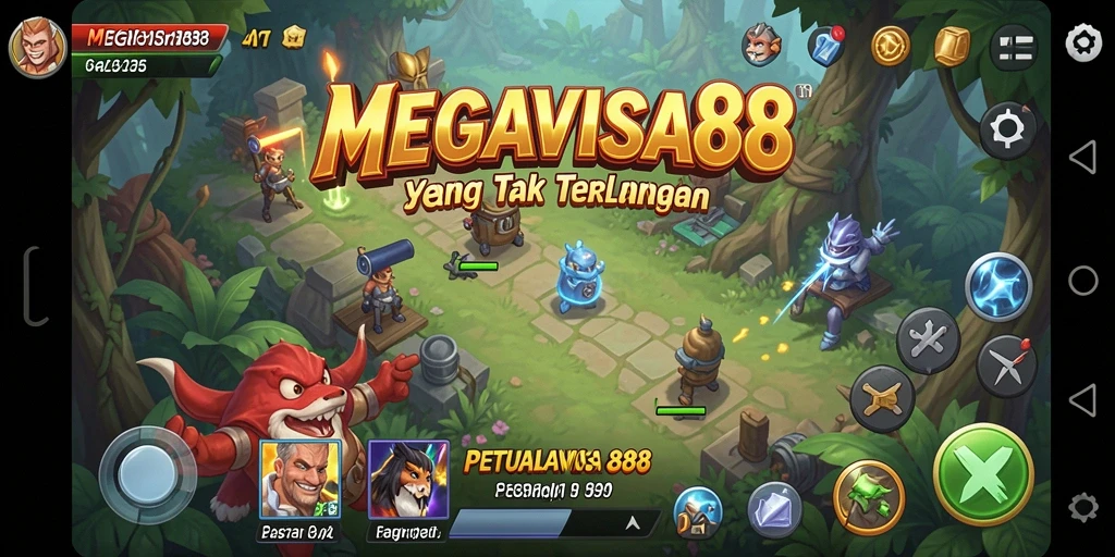 Screenshot MEGAVISA88 menampilkan aksi seru dalam petualangan yang menantang.
