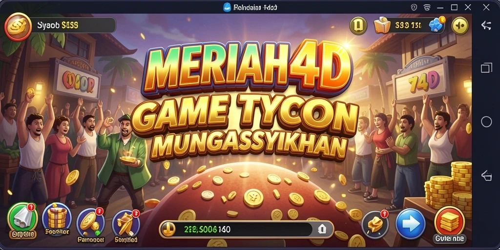 Tampilan gameplay <strong>MERIAH4D</strong> menunjukkan pengelolaan bisnis yang inovatif.