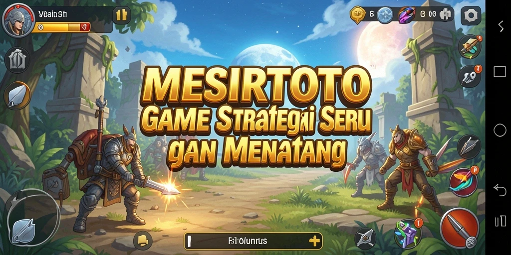 Tampilan gameplay MESIRTOTO yang mendebarkan dan strategis.