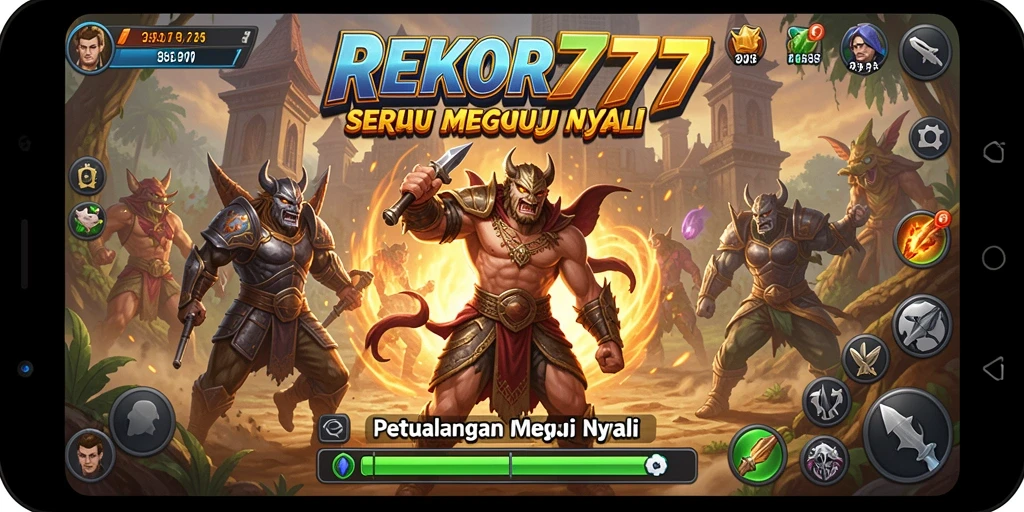 Gameplay seru REKOR777 yang penuh tantangan.