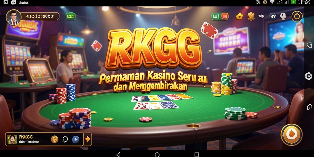 Tampilan gameplay Kasino yang menarik dan menghibur dalam RKGG.