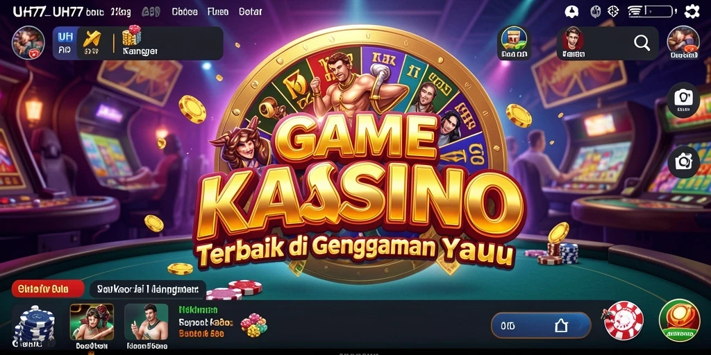 Tampilan gameplay UH77 yang menarik dan menegangkan dalam dunia Kasino.
